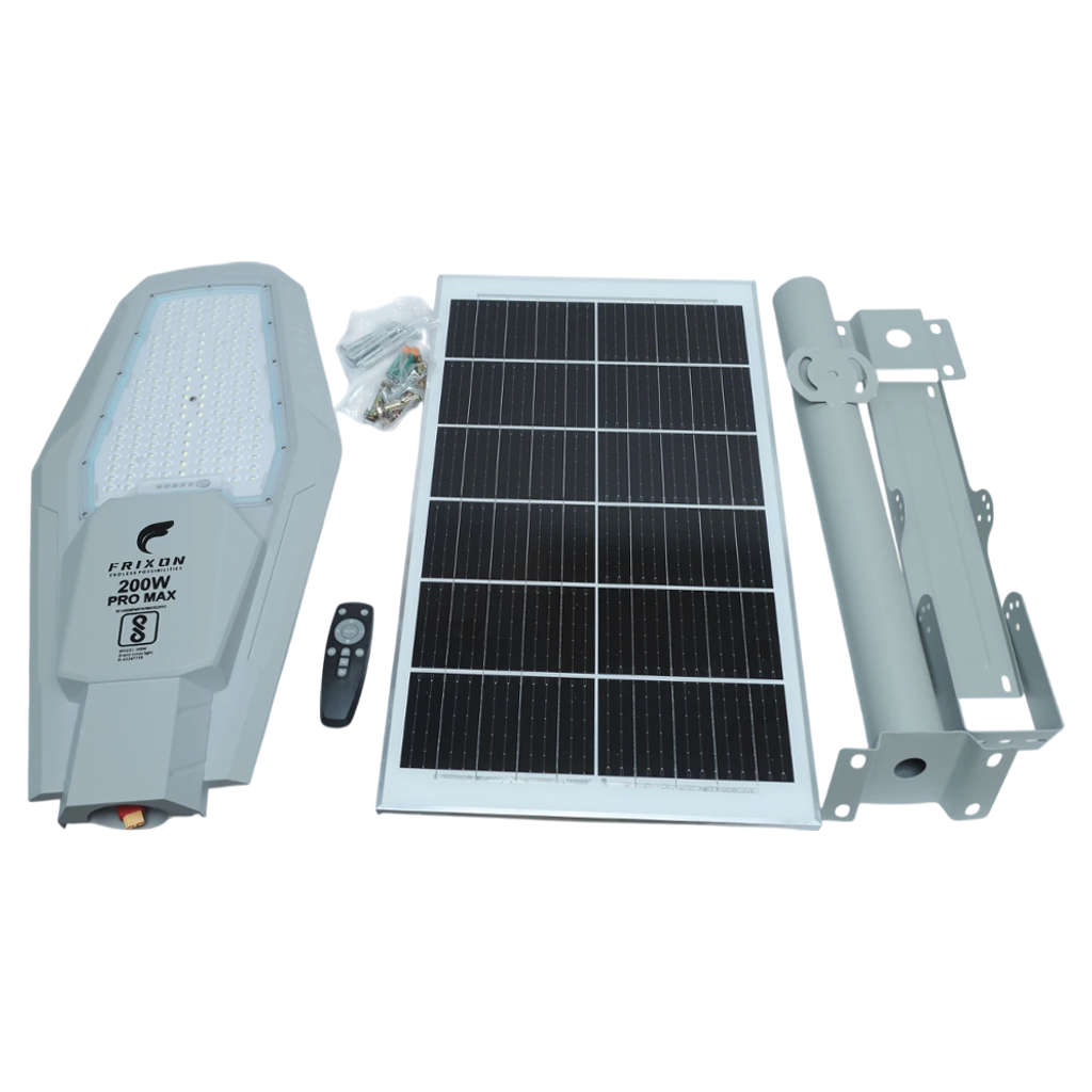 Frixon Saturn 2 In 1 Industrial Solar Street Light 200W Pro Max FX4013