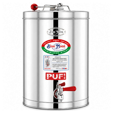 Blue Moon Stainless Steel Tea Vessels 10 Litre BM-TC-PF-10L 