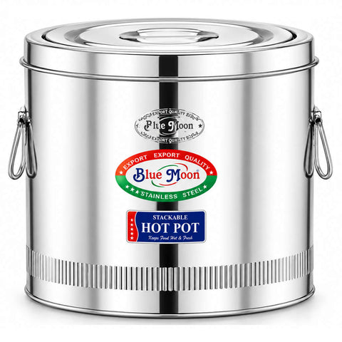 Blue Moon Stainless Steel Stackable Hotpot 30 Litre BM-HP-ST-30L 
