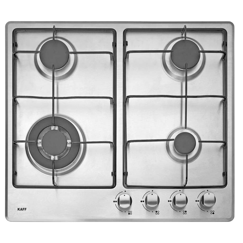 Kaff Built In Hob 304 Grade Stainless Steel 60 cm NE4B 60SS