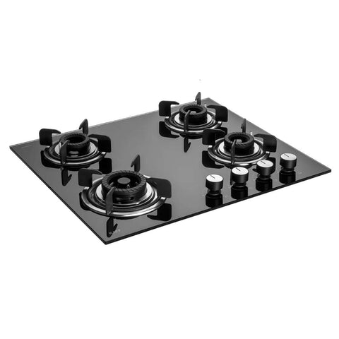Kaff Built In Hob With 4 Black Coated Tornado Style Burners 60 cm CRH604 