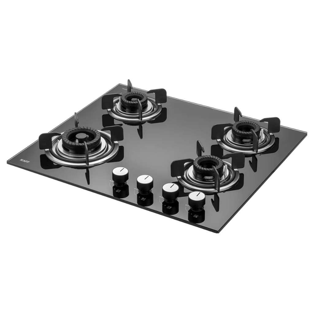 Kaff Built In Hob With 4 Black Coated Tornado Style Burners 60 cm CRH604