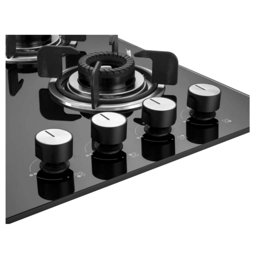 Kaff Built In Hob With 4 Black Coated Tornado Style Burners 60 cm CRH604