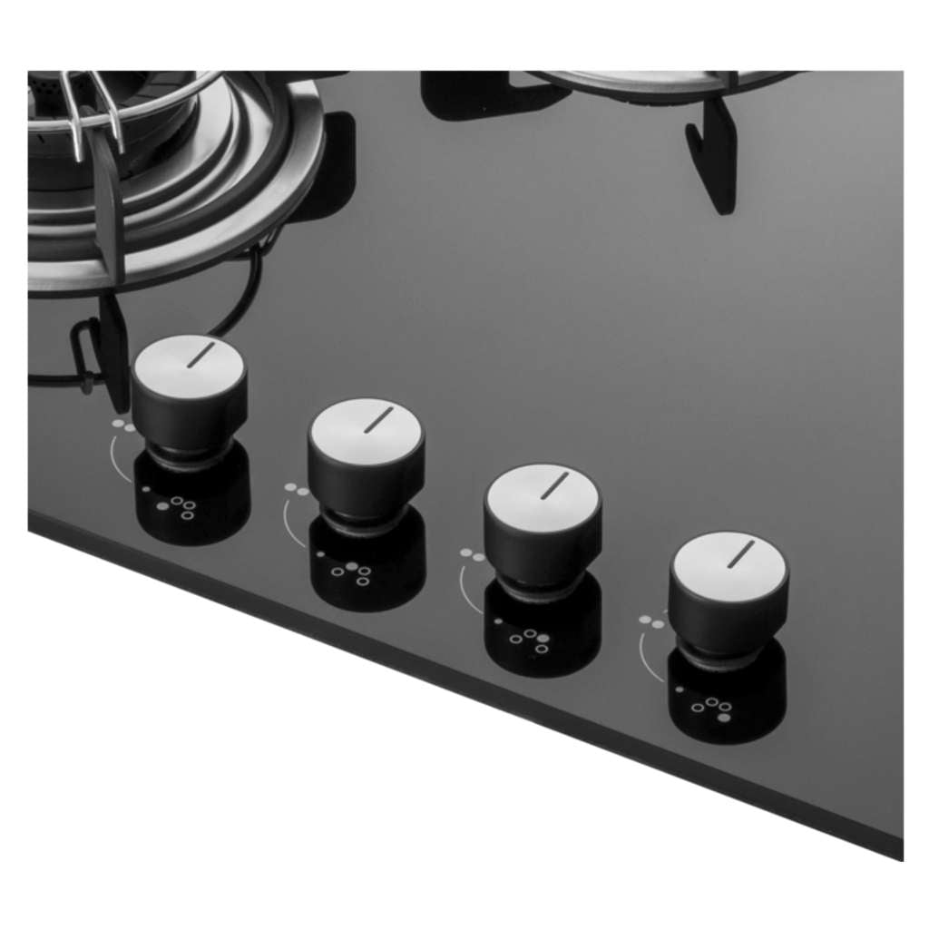 Kaff Built In Glass Hob With 4 Burner 80 cm CRH804