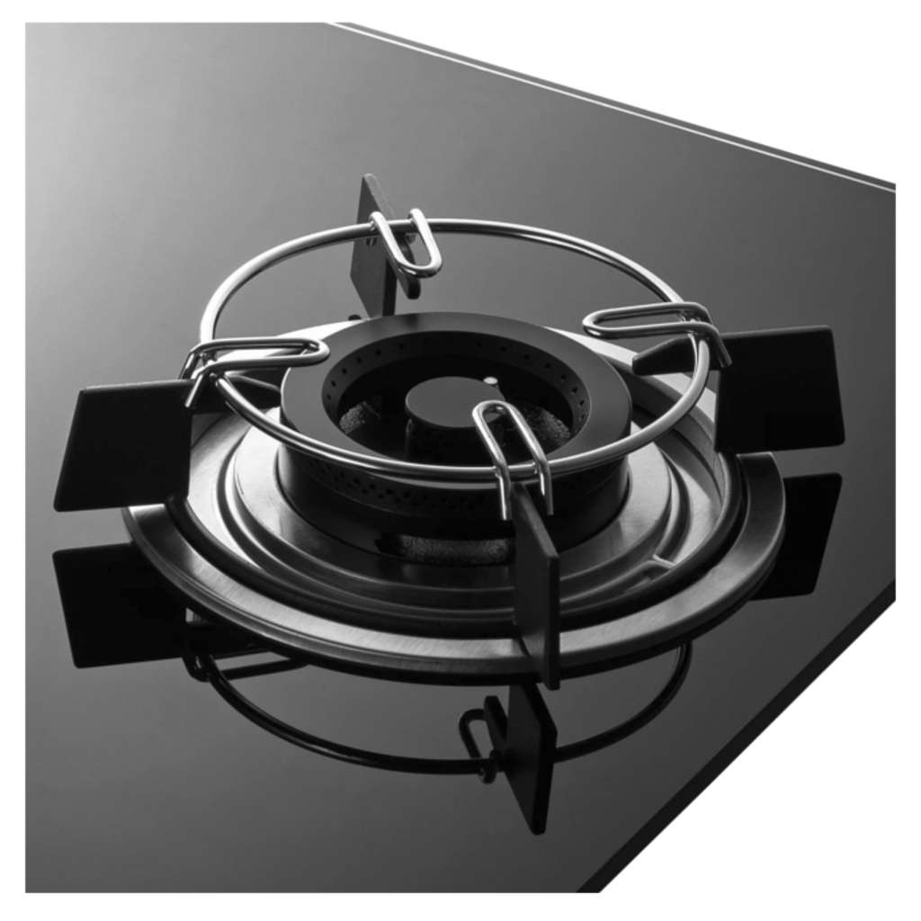 Kaff Built In Hob With 4 Brass Burners Auto Electric Ignition Easy Grip Knobs 78 cm HBR 784C