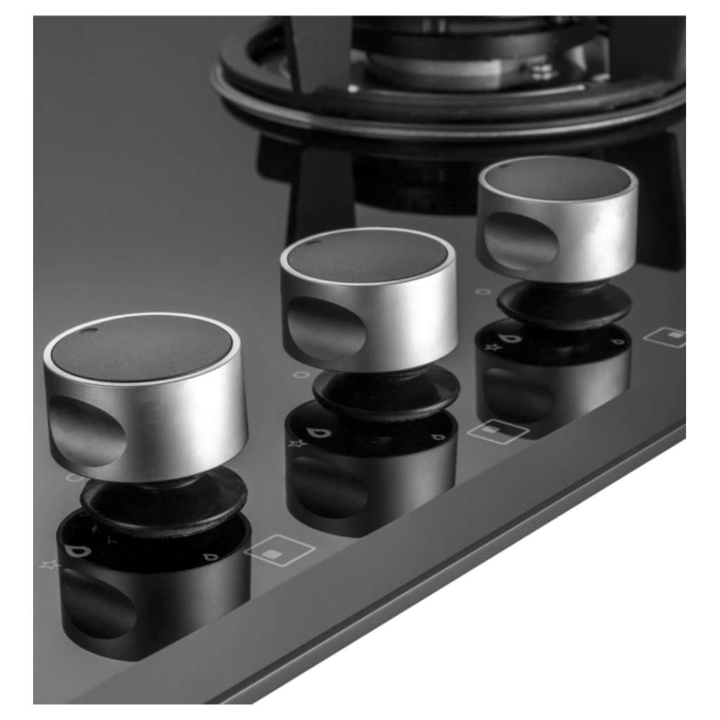 Kaff Built In Hob With 3 Full Brass Burners Auto Electric Ignition 60 cm FBB603