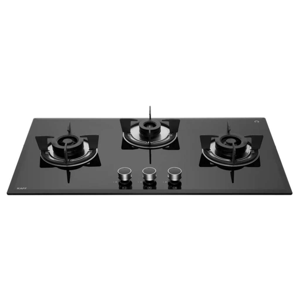 Kaff Built In Hob With 3 Full Brass Burners Auto Electric Ignition 78 cm FBB783