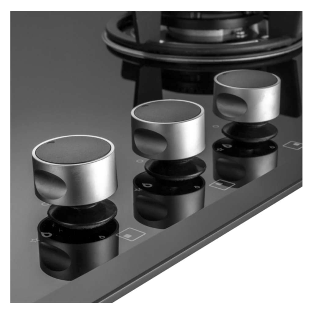 Kaff Built In Hob With 3 Full Brass Burners Auto Electric Ignition 78 cm FBB783
