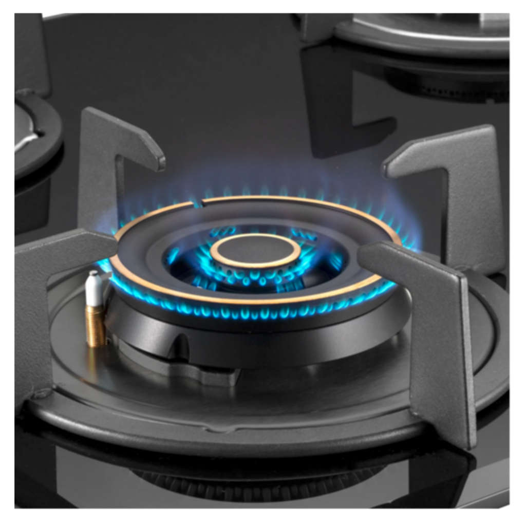 Kaff Built In Hob With 3 High Efficiency Brass Burner Full FFD 60 cm ALNF603