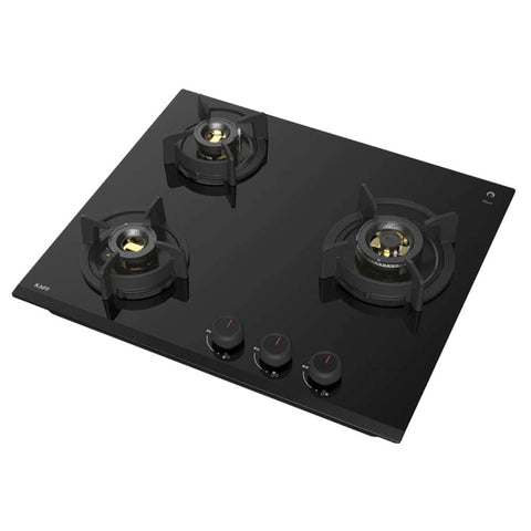 Kaff Built In Hob With 3 High Efficiency Full Brass Burner FFD 60 cm ASF603 