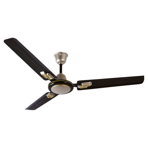 RR Signature Rapid Prime 2.0 Ceiling Fan Velvet Brown Gold 1200 mm 