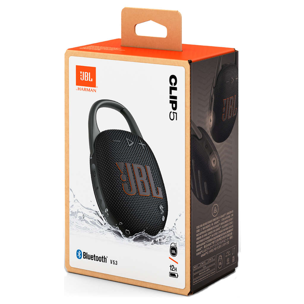 JBL Clip 5 Ultra Portable Bluetooth Speaker Black
