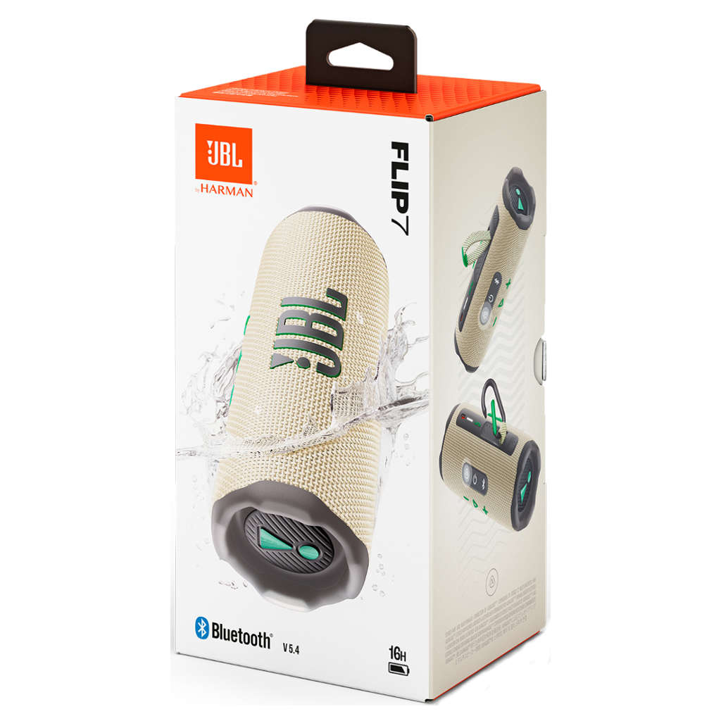 JBL Flip 7 Wireless Portable Bluetooth Speaker Sand