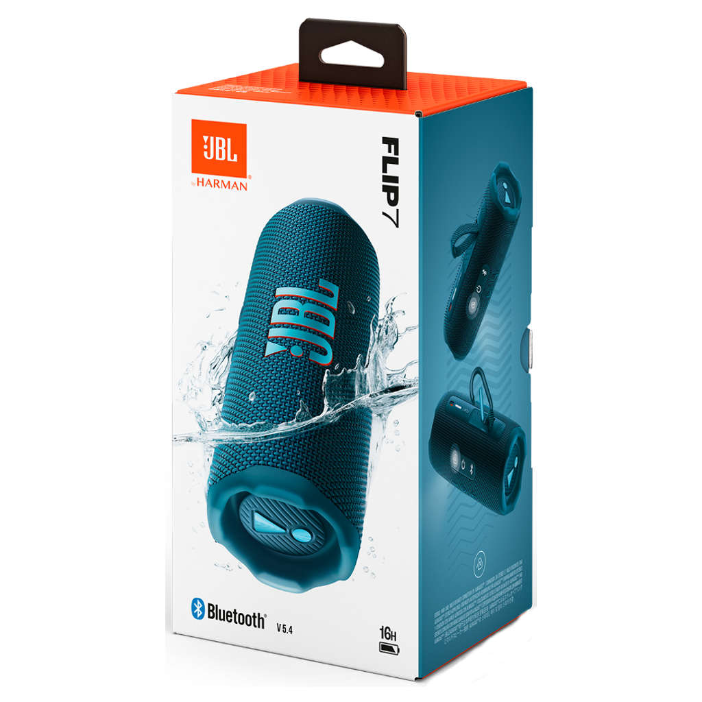 JBL Flip 7 Wireless Portable Bluetooth Speaker Blue