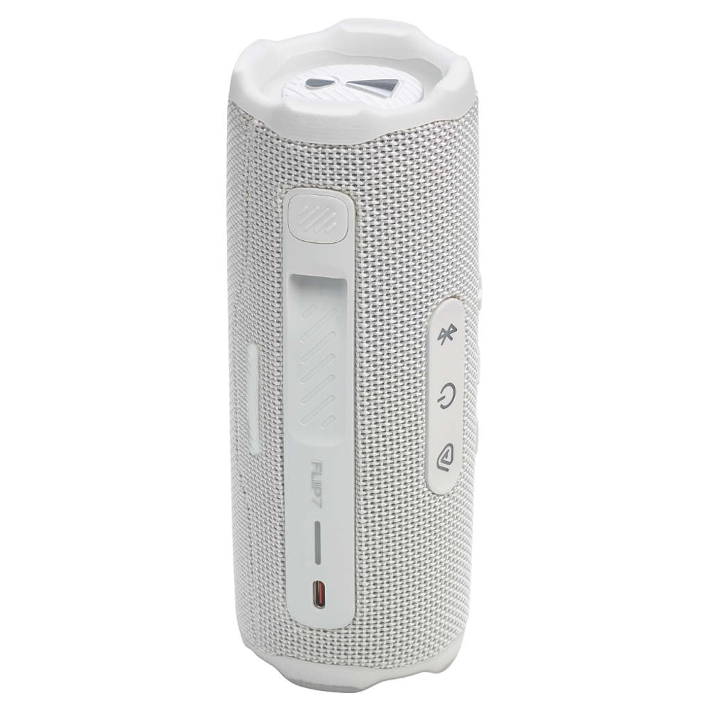 JBL Flip 7 Wireless Portable Bluetooth Speaker White