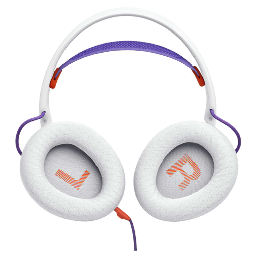JBL Quantum 250 Wired Over Ear Headphone White