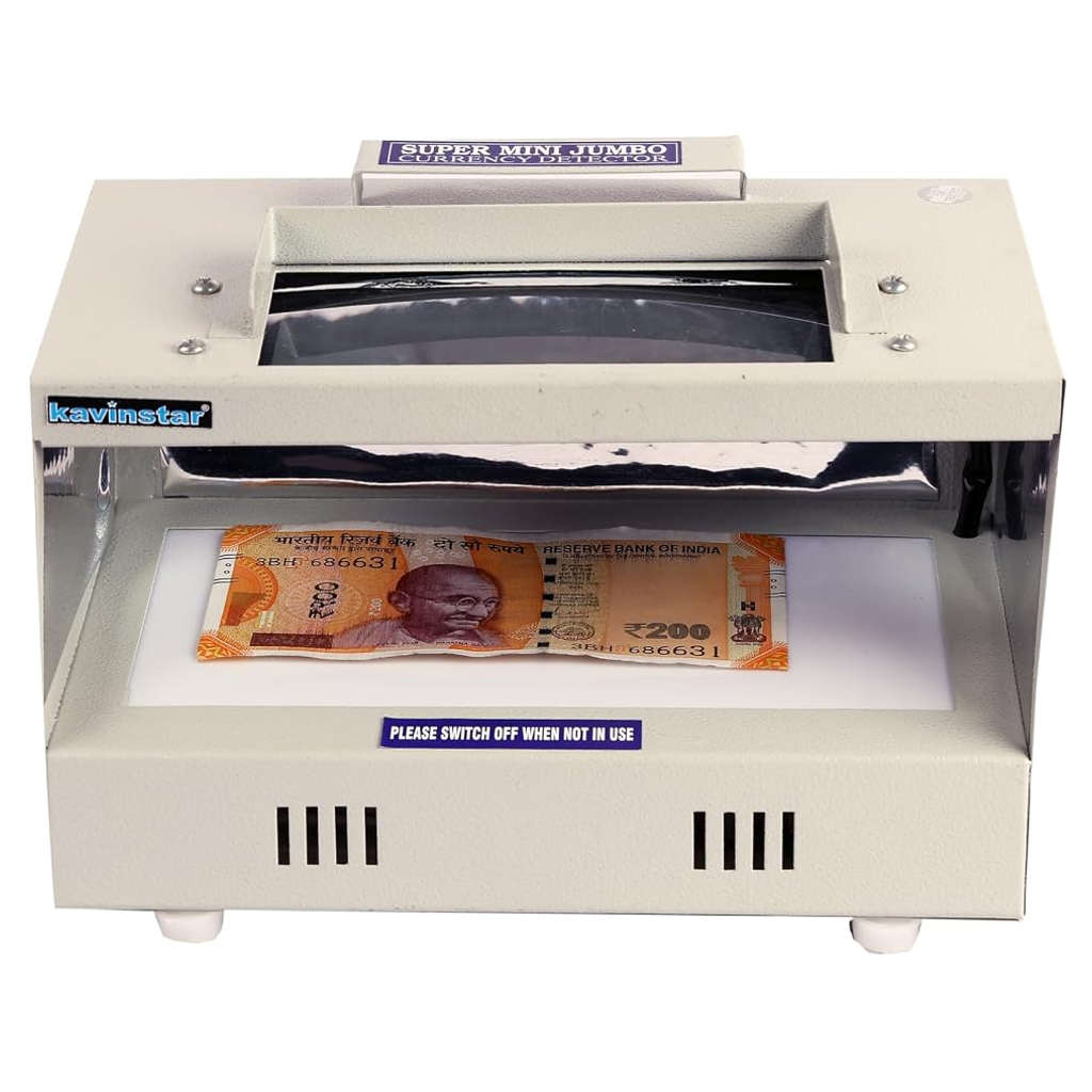 Kavinstar Mini Jumbo Fake Note Detector Machine