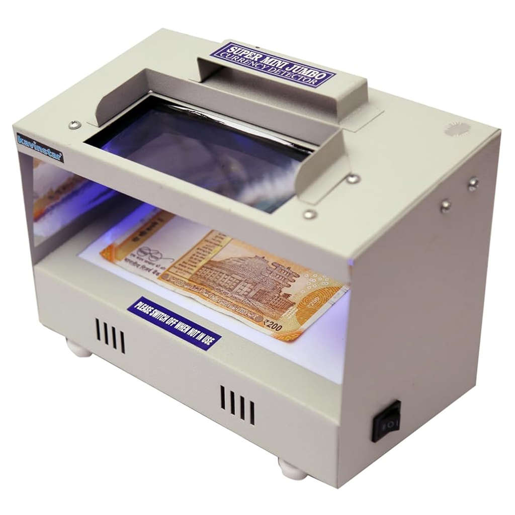 Kavinstar Mini Jumbo Fake Note Detector Machine