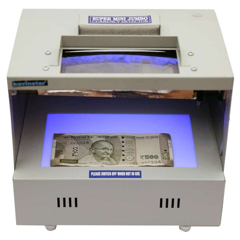 Kavinstar Super Jumbo Fake Note Detector Machine 