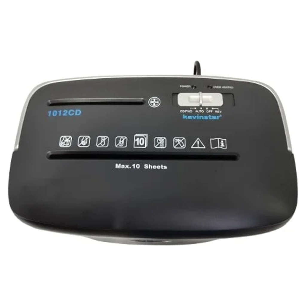Kavinstar 1012 CD Cross Cut Paper Shredder