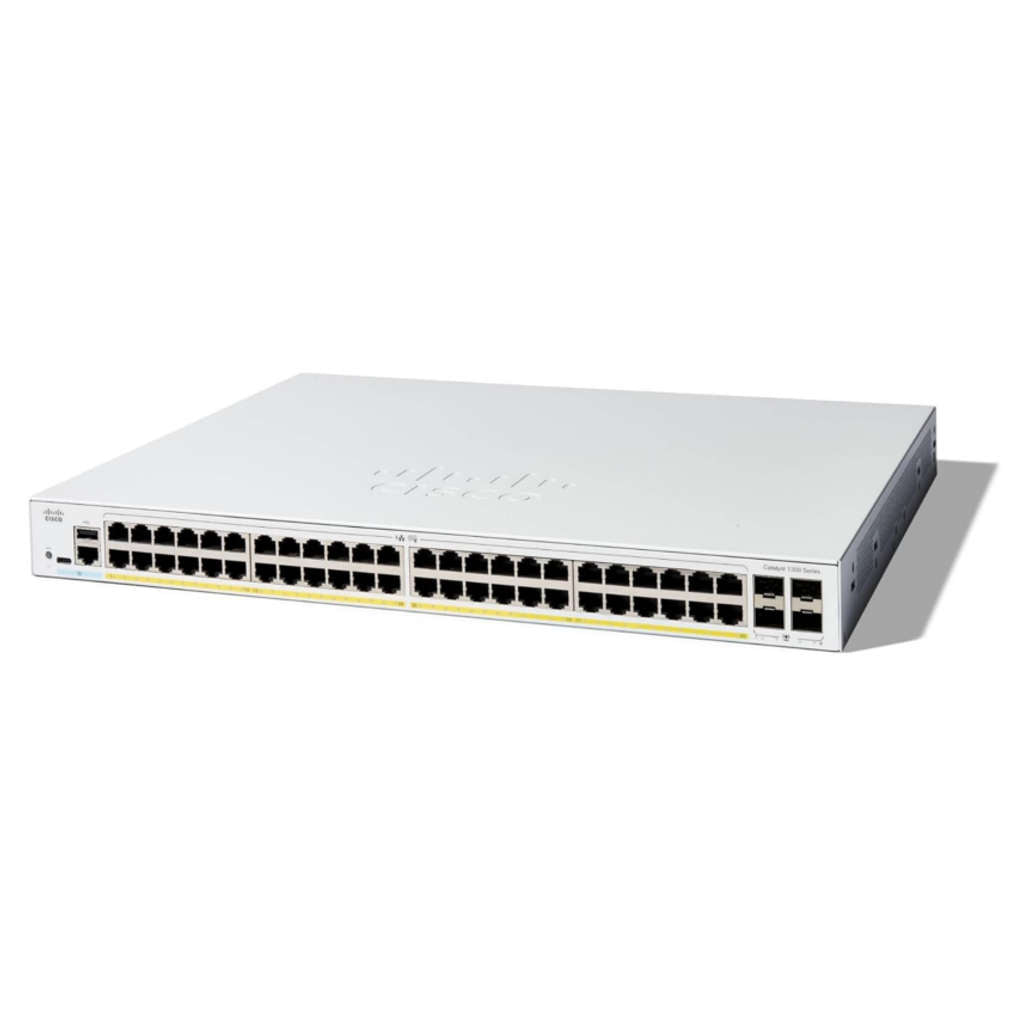 Cisco Catalyst 1300 Series 48-Port Managed Switch C1300-48P-4G 