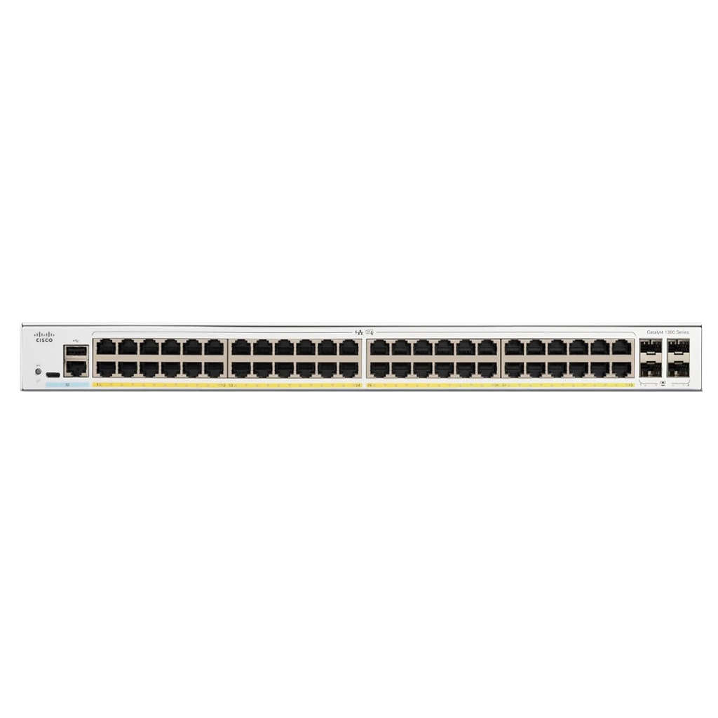 Cisco Catalyst 1300 Series 48-Port Managed Switch C1300-48P-4G