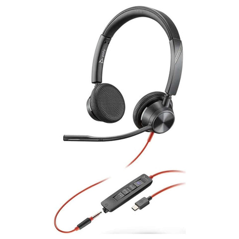 Poly Blackwire 3325 Stereo-M USB-C Headset 8X222AA 