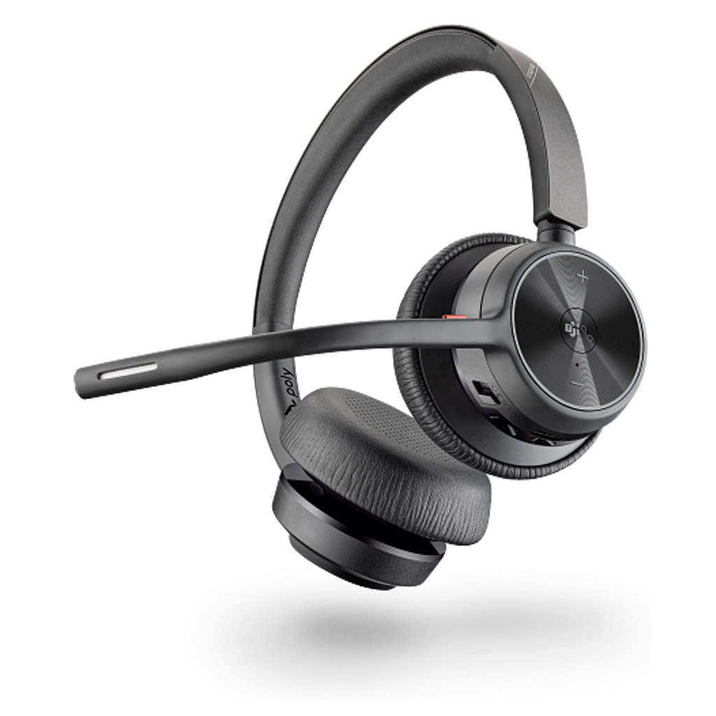 Poly Voyager 4320 Headset With BT700 Dongle And Charging Stand 77Z00AA