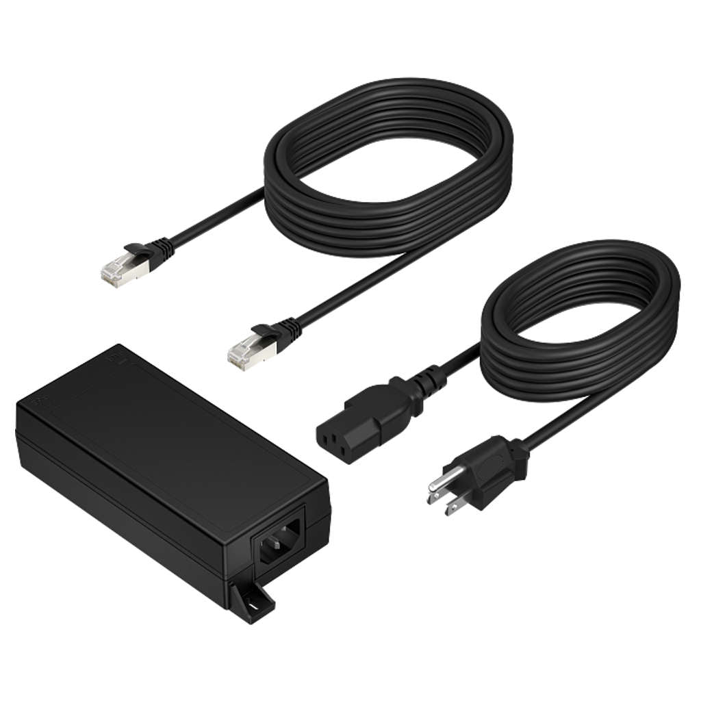 Poly PoE++ 65W 2.5G Adapter With 3.66m CAT6A Cable And Power Cord B5NH6AA