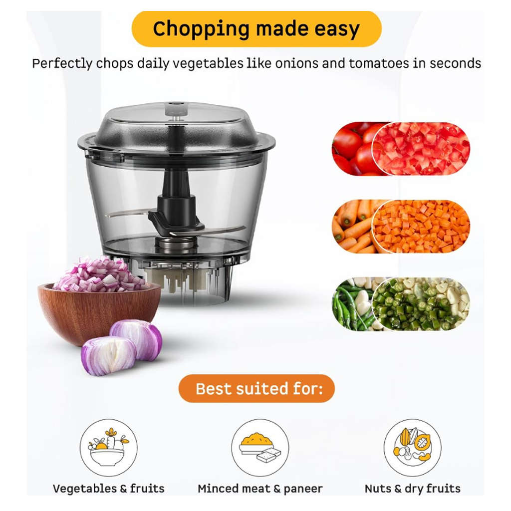 Atomberg Tavi 4 Jars Mixer Grinder 110V Only For US & Canada 600W Matte Black