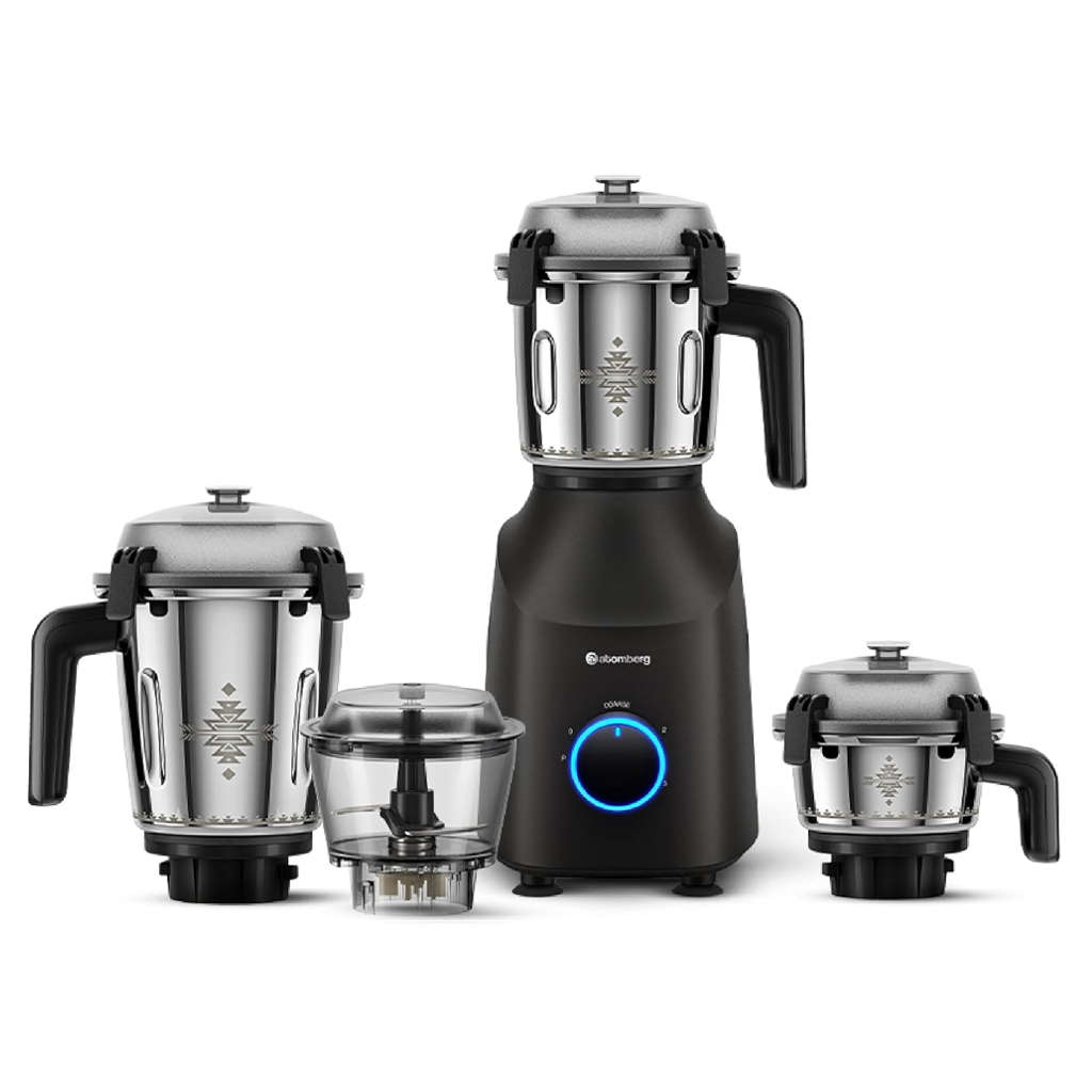 Atomberg Tavi 4 Jars Mixer Grinder 110V Only For US & Canada 660W Matte Black 