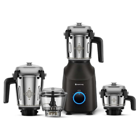 Atomberg Tavi 4 Jars Mixer Grinder 110V Only For US & Canada 660W Matte Black 