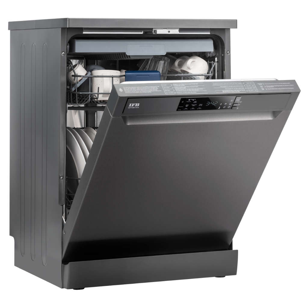 IFB Neptune VX 16 Place Setting Dishwasher 360° Spray Arm And 70°C Hot Wash With Steam