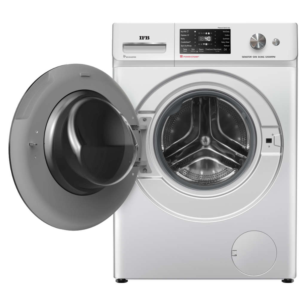 IFB Senator SXN 8012K CMS DeepClean 8 kg Front Load Washing Machine With Eco Inverter Motor