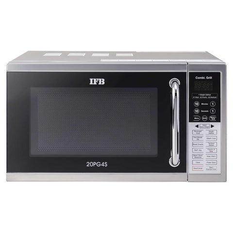 IFB Grill Microwave Oven 20 Litres With Dual Heaters & Combi Cook 20PG4S 