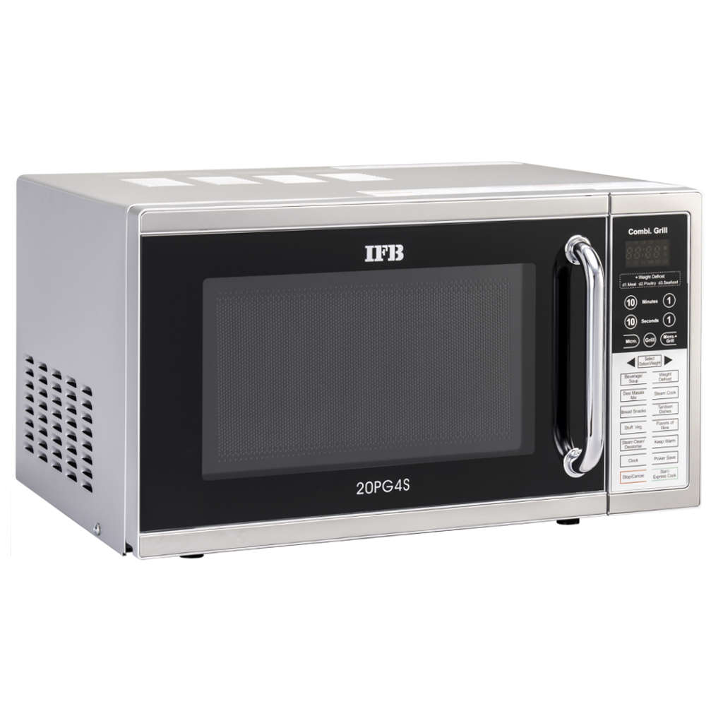 IFB Grill Microwave Oven 20 Litres With Dual Heaters & Combi Cook 20PG4S
