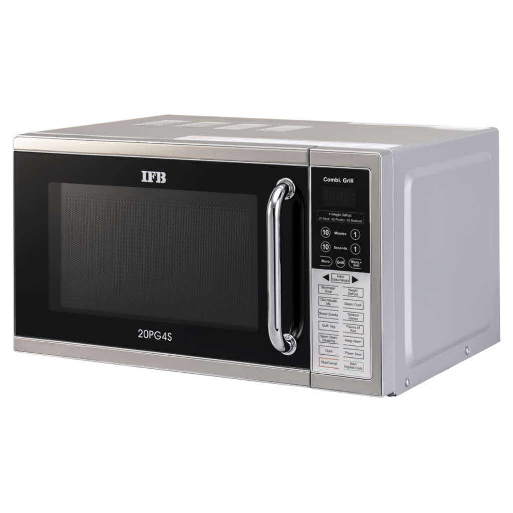 IFB Grill Microwave Oven 20 Litres With Dual Heaters & Combi Cook 20PG4S