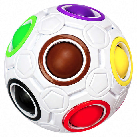Rain Bow Ball 3D Color Matching Logic Puzzle Toy For Kids & Adults 