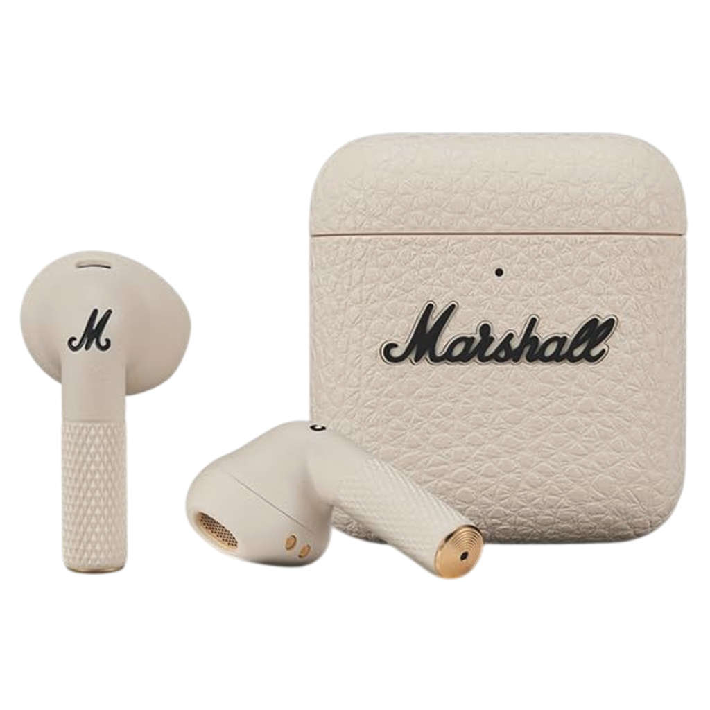Marshall Minor IV True Wireless Earbuds With 30+ Hours of Playtime Cream 