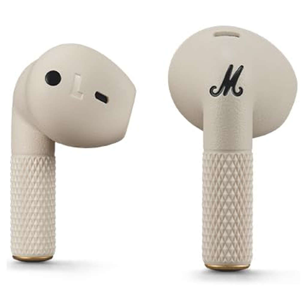 Marshall Minor IV True Wireless Earbuds With 30+ Hours of Playtime Cream