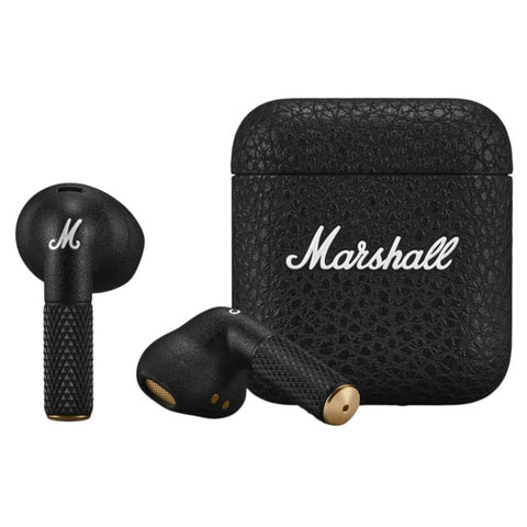Marshall Minor IV True Wireless Earbuds With 30+ Hours of Playtime Black 