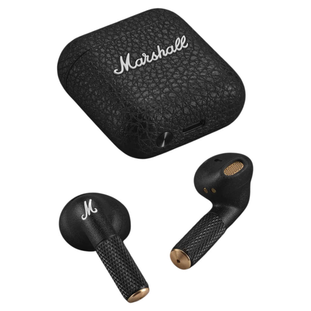 Marshall Minor IV True Wireless Earbuds With 30+ Hours of Playtime Black