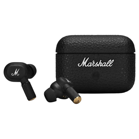 Marshall Motif II ANC True Wireless Earbuds With 30+ Hours of Playtime Black 