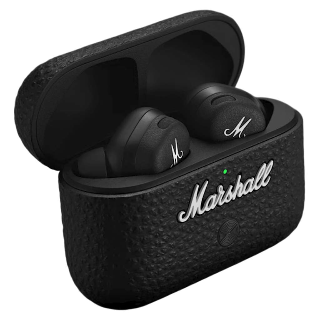 Marshall Motif II ANC True Wireless Earbuds With 30+ Hours of Playtime Black