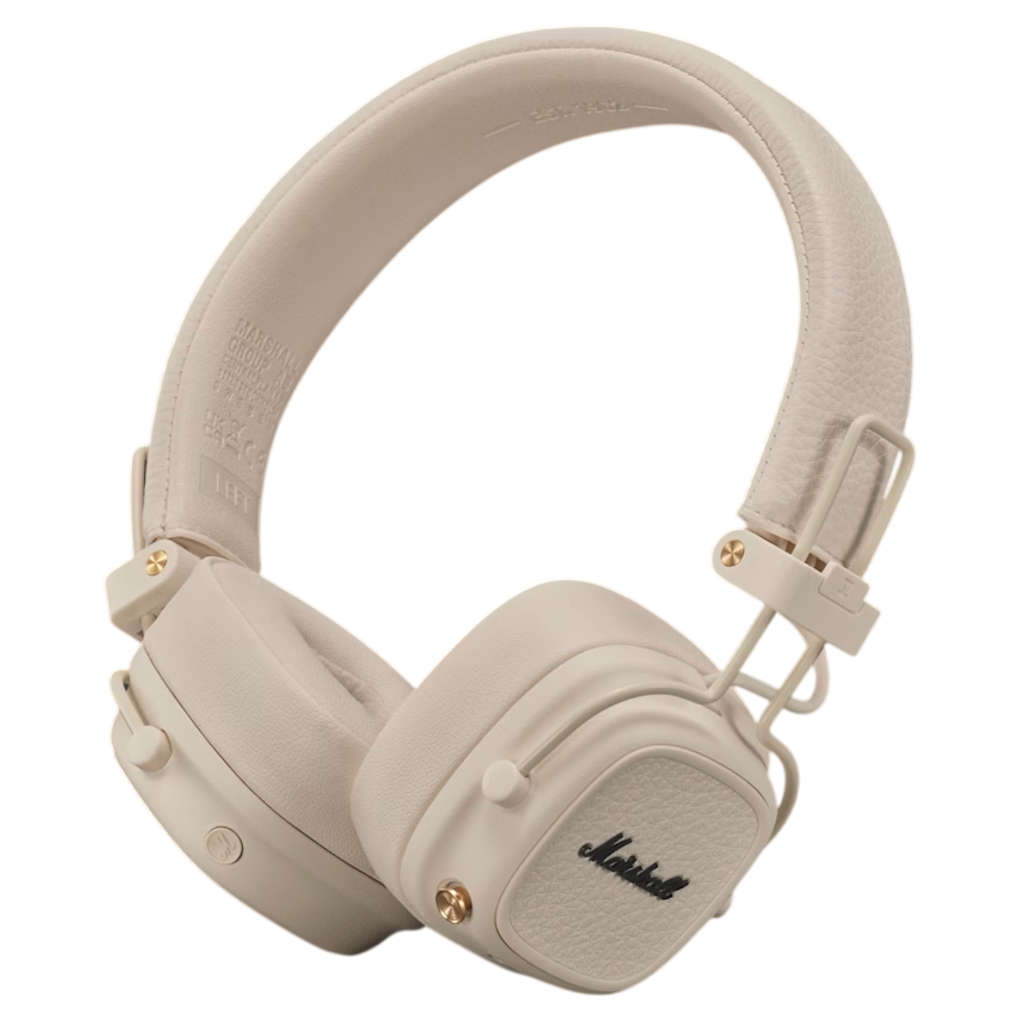 Marshall Major V Wireless Bluetooth On Ear Headphone Cream 