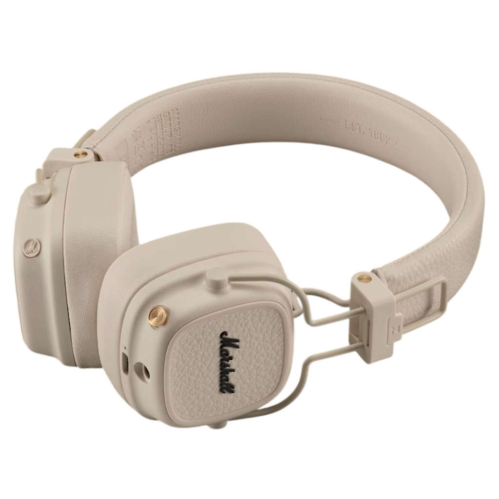 Marshall Major V Wireless Bluetooth On Ear Headphone Cream