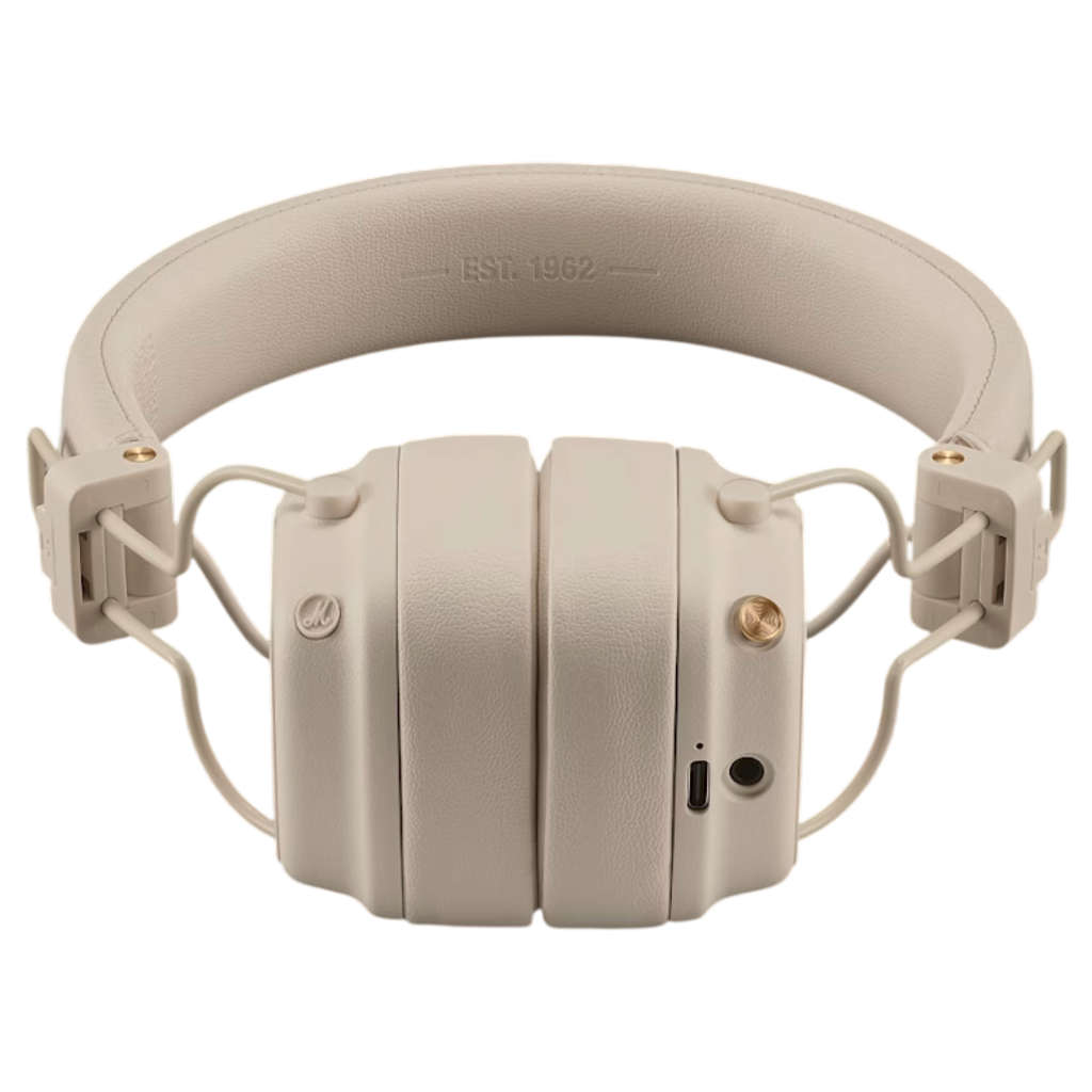 Marshall Major V Wireless Bluetooth On Ear Headphone Cream