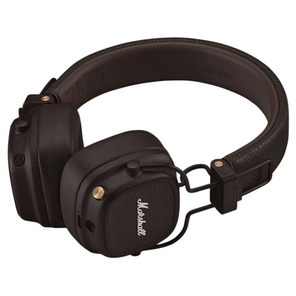 Marshall Major V Wireless Bluetooth On Ear Headphone Brown