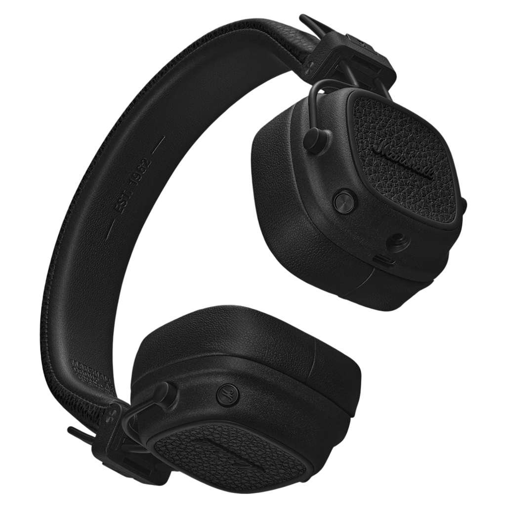 Marshall Major V Wireless Bluetooth On Ear Headphone Pitch Black
