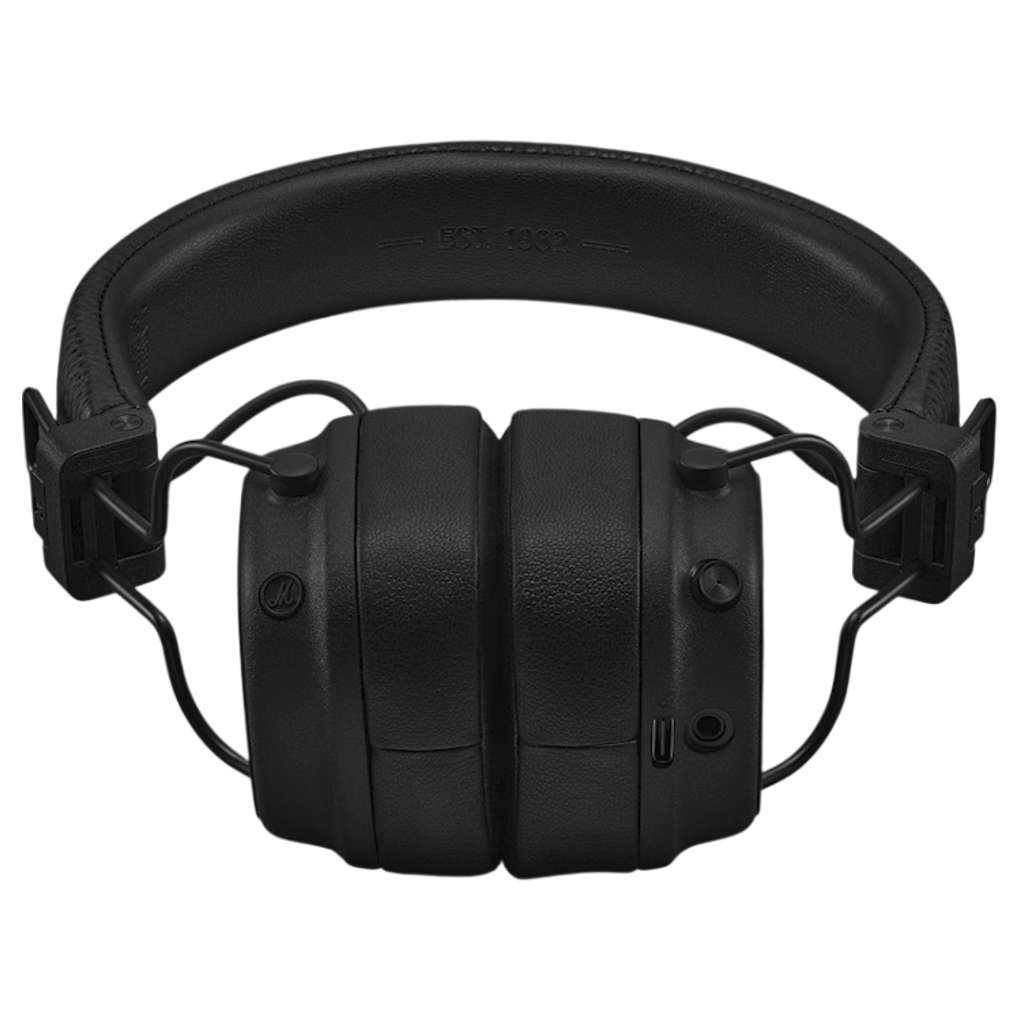 Marshall Major V Wireless Bluetooth On Ear Headphone Pitch Black